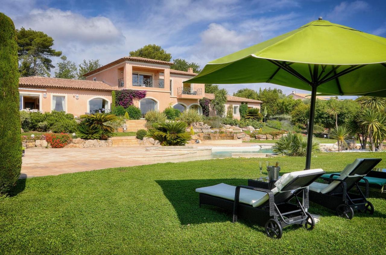 "Au Havre De Paix" 5 Etoiles Prestige Jacuzzi, Hammam, Sauna, Piscine Chauffee Mougins Cannes Grasse Zewnętrze zdjęcie