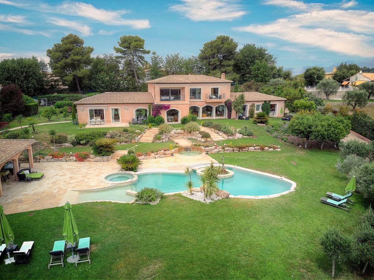 "Au Havre De Paix" 5 Etoiles Prestige Jacuzzi, Hammam, Sauna, Piscine Chauffee Mougins Cannes Grasse Zewnętrze zdjęcie