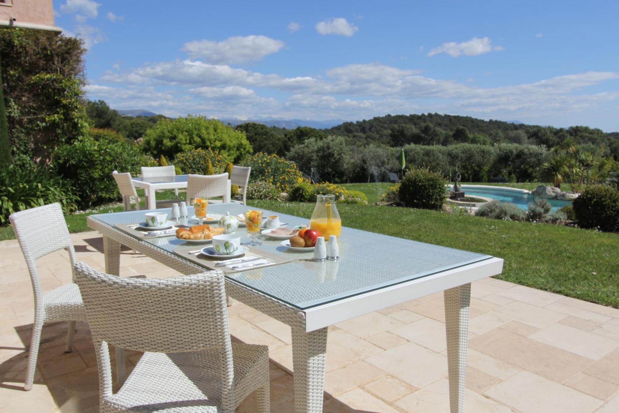 "Au Havre De Paix" 5 Etoiles Prestige Jacuzzi, Hammam, Sauna, Piscine Chauffee Mougins Cannes Grasse Zewnętrze zdjęcie